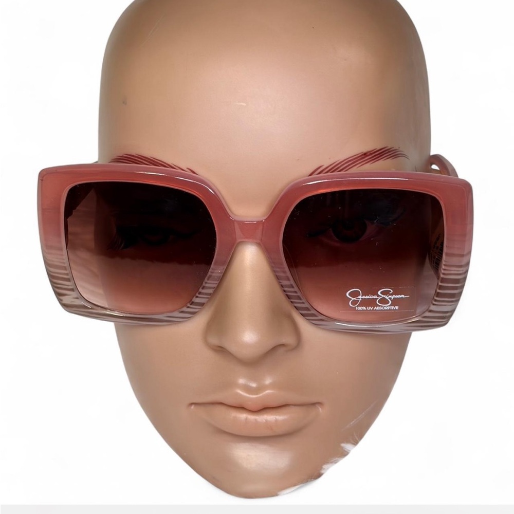 NWT JESSICA SIMPSON Women Rose-Tinted Sunglasses NWT